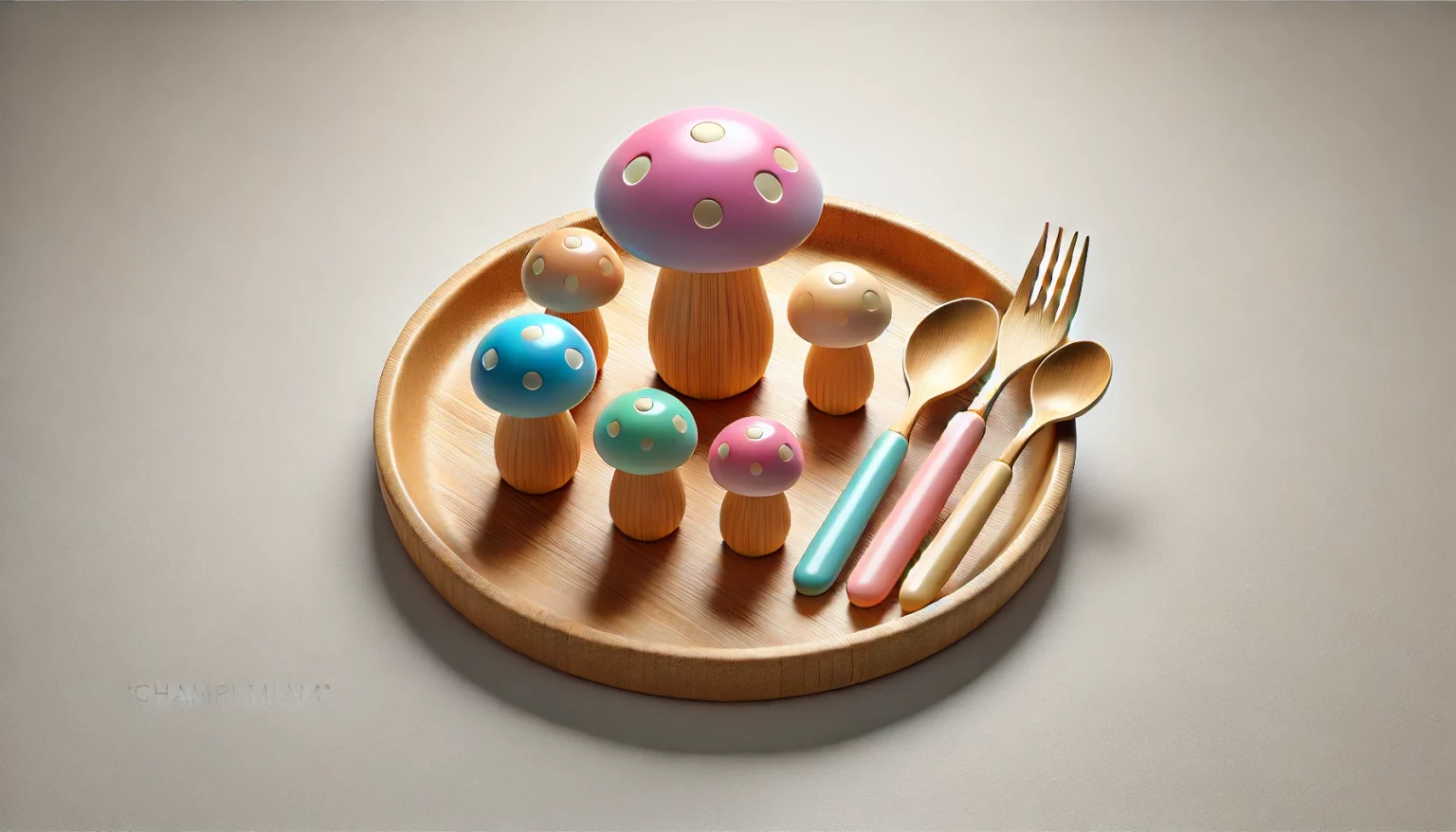 Forest Feast Mushroom Dining Set - Image 4