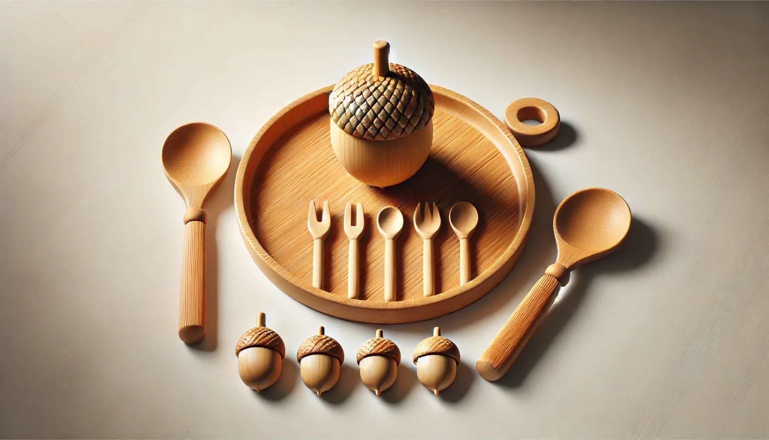 Acorn Delight Bamboo Set - Image 3
